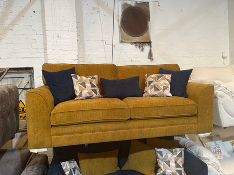 Oscar 3 seater sofa in St Malo Cinnamon