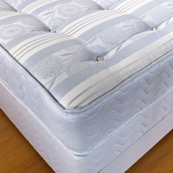 Ashleigh Kingsize Divan Base With 2 Drawers Foot End and a 10 Inch Deep Firm Orthopedic Mattress