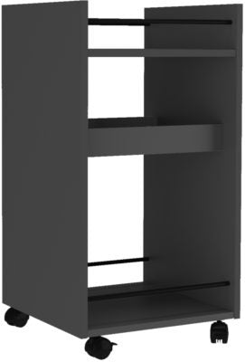 Naples Serving Cart/Side Table in Grey