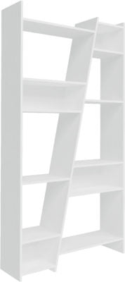 Naples Tall Bookcase in White