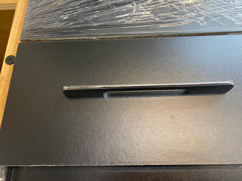 UK Furniture 10 Drawer Slim Chest in Black Effect Veneer