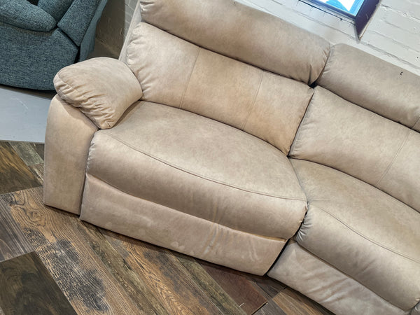 Curve Electric reclining sofa (this is a 1 off)
