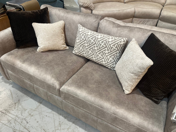 Glamour 3 seater sofa in Gemini Stone