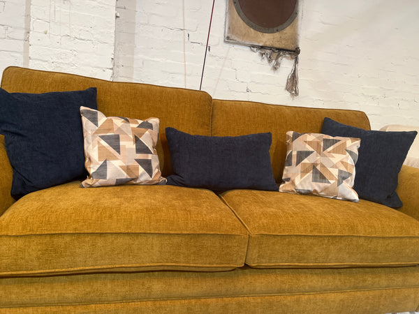 Oscar 3 seater sofa in St Malo Cinnamon