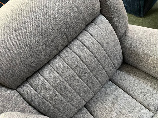 3 Seater Electric reclining sofa in grey.