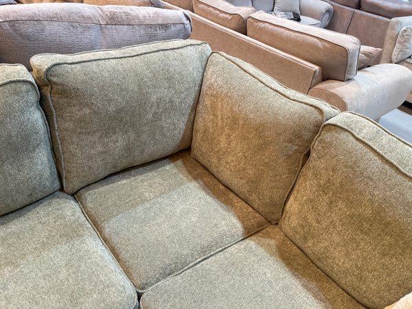 Ashford small corner sofa in Leo Olive