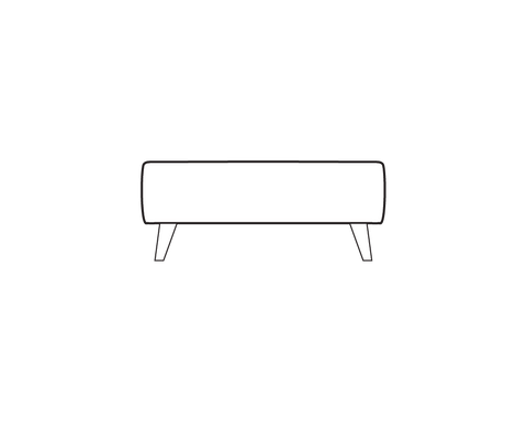 Glamour Accent Footstool
