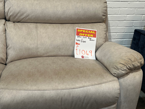 Curve Electric reclining sofa (this is a 1 off)