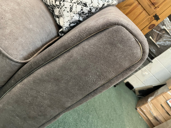 Large corner sofa in Grey (2 Seats Corner 2 seats)