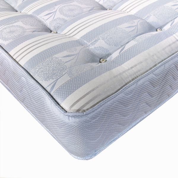 Ashleigh 4 foot/small double Divan Base With 2 Drawers Foot End and a 10 Inch Deep Firm Orthopedic Mattress