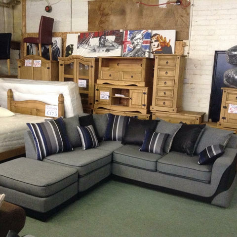Casablanca Corner with Chaise and Footstool