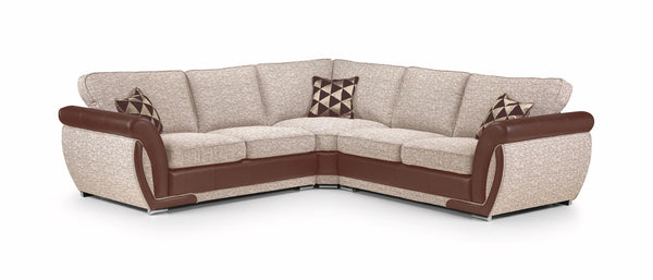 Shannon Large Coner Sofa with Metal Action Pullout Sofabed.