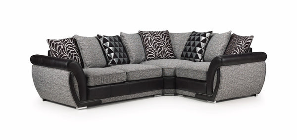 Shannon Large Coner Sofa with Metal Action Pullout Sofabed.