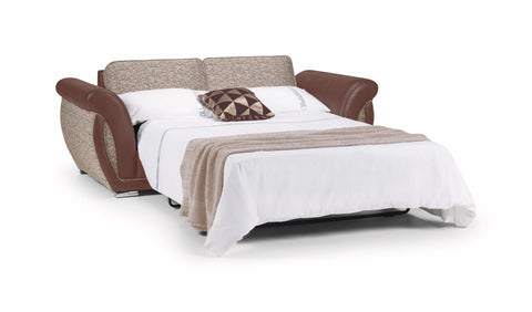 Milan 2 Seater Sofa with Metal Action Pullout Sofabed