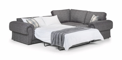 Mayfair Small Corner ( 2 Seats corner 1 seat ) with Metal Action Pullout Sofabed