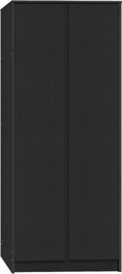 Malvern 2 door wardrobe in Black