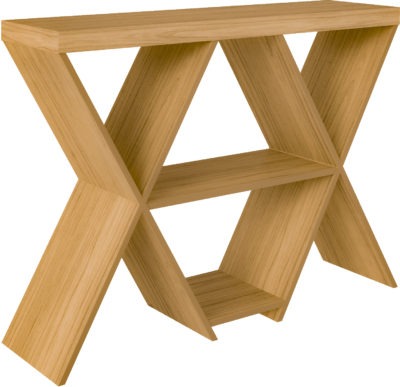 Naples Console Table in Oak Effect