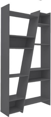 Naples Tall Bookcase in Grey