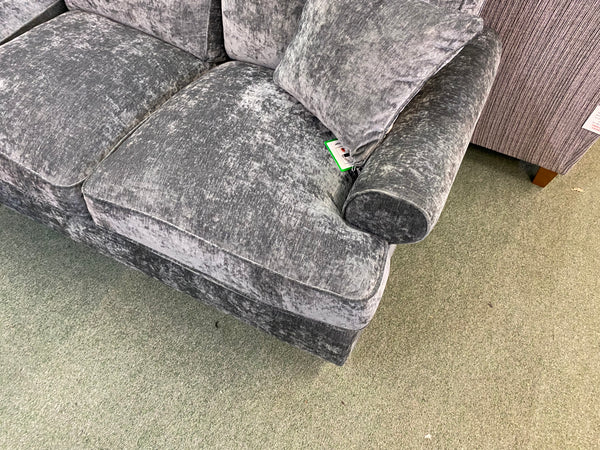 Large corner sofa in Manhatten Charcoal (2 Seats Corner 2 seats)